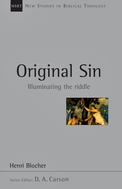 Original Sin Intervarsity Press - 