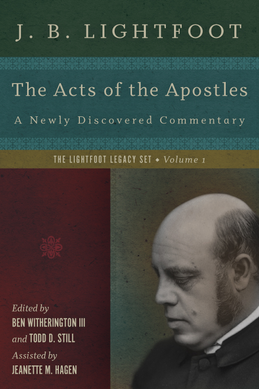 The Acts Of The Apostles Intervarsity Press - 