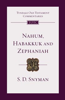 Nahum, Habakkuk and Zephaniah
