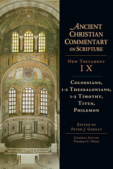 Colossians, 1-2 Thessalonians, 1-2 Timothy, Titus, Philemon