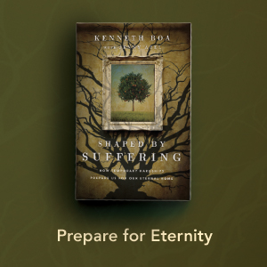 Shaped by Suffering - book cover image "Prepare for Eternity"